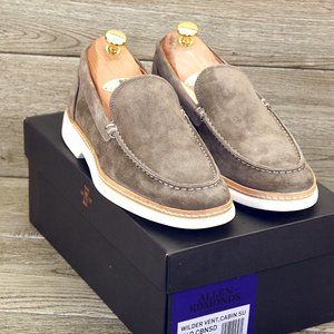 * NEW * $325 Allen Edmonds WILDER Venetian Loafer 7.5 D Cabin Suede * new Trees